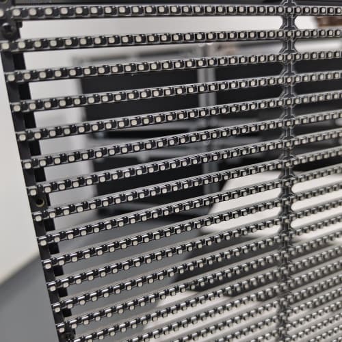 OEM ODM Innovative LED Grille Screen 6000CD Full Color LED Display