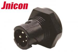 Best Black Waterproof Micro Circular Connectors Bayonet Pin Socket For LED Lighting wholesale