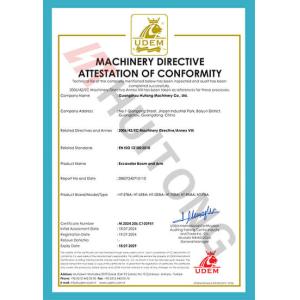 Guangzhou Huitong Machinery Co., Ltd. Certifications