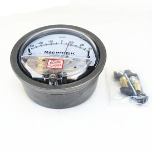 China Vertical Magnehelic Differential Pressure Gauge Air Pressure Manometer on sale