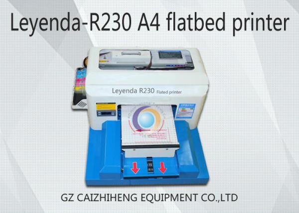 Cheap A4 Small Format UV Flatbed Printer Space Saving For Cell Phone Case Printing for sale