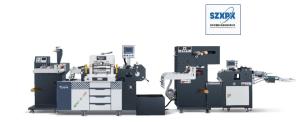 China Automatic Barcode Label Die Cutting Machine Max Cutting Width Customized on sale