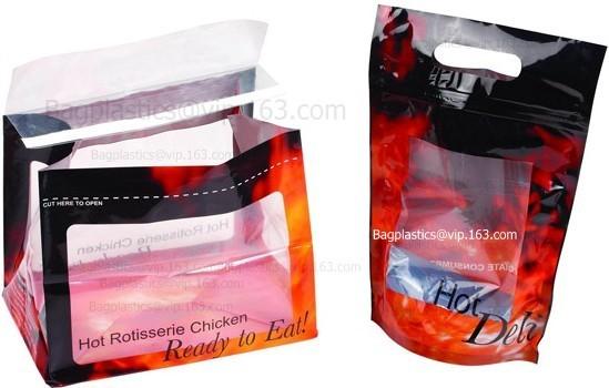 Cheap Rotisserie Chicken Bag, Hot & Cold Ready-To-Eat Meal. Microwave Resealable Freezer for sale