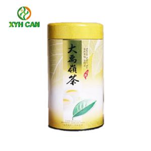 China Tea Tin Can with Screw Top Tin Containers Tin Storage Containers For Food on sale