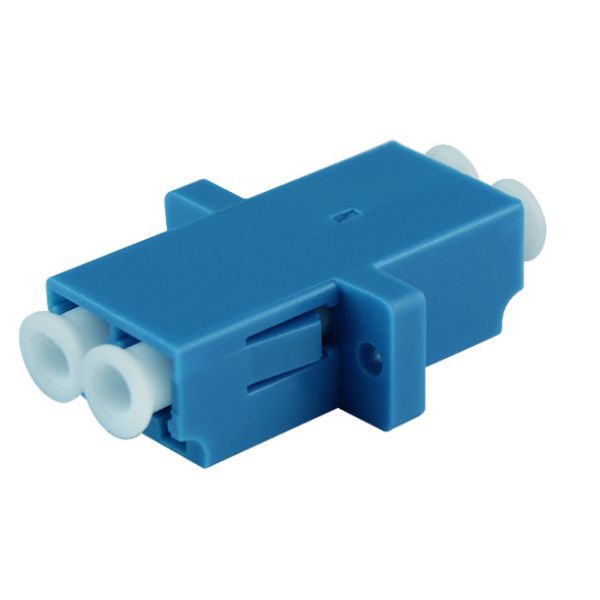 LC SM Duplex Fiber Optic Cable Adapter One Piece Version / Split Version With Or Without Flange