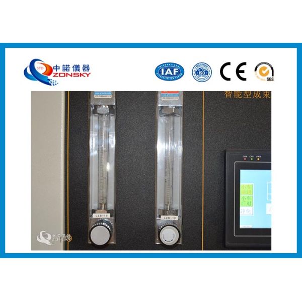 IEC 60529 Flammability Testing Equipment , Bundled Cables Vertical Flammability Chamber