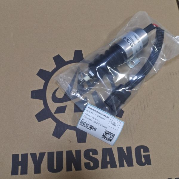 Hyunsang Solenoid Valve Shut Down Solenoid 70000321 for M400A M4069 M3369 Engine