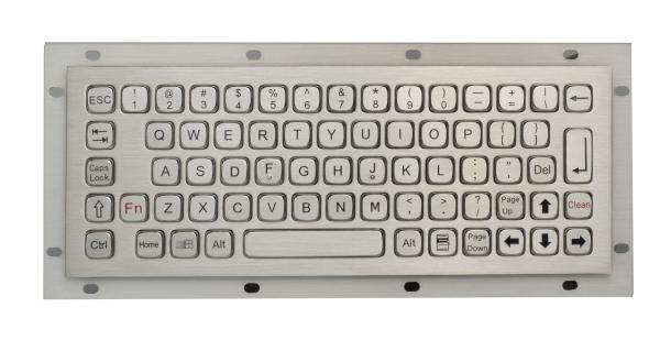 Cheap IP67 Vandal Proof Panel Mount Keyboard for sale