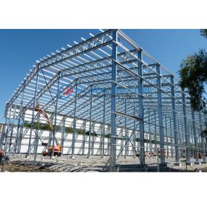Best Custom Light Steel Structure Warehouse , Steel Frame Warehouse Building wholesale