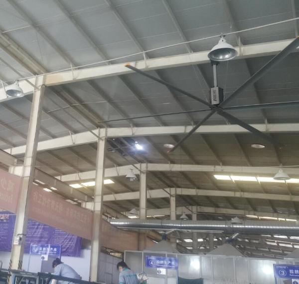 Cheap 6.7M 263 Inch Exhaust Large Warehouse HVLS Industrial Fans for sale