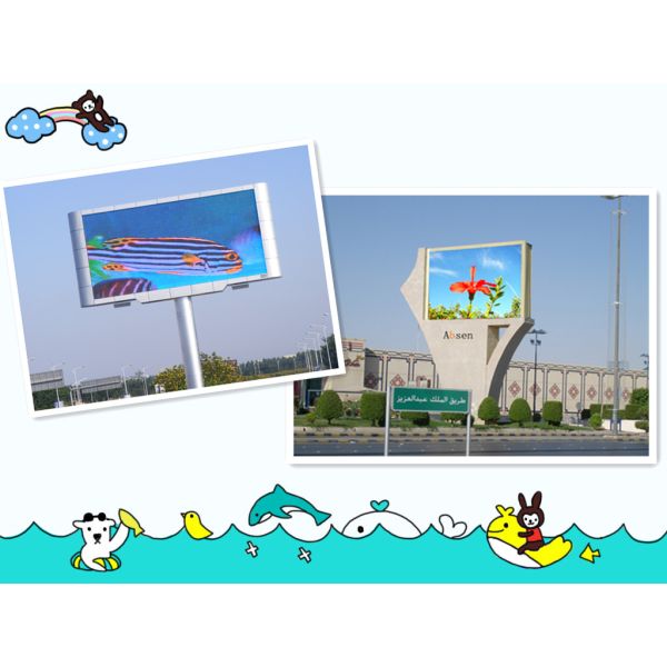 P10 Full Color Outdoor Sport Led Display With for Football/Basketball Stadium