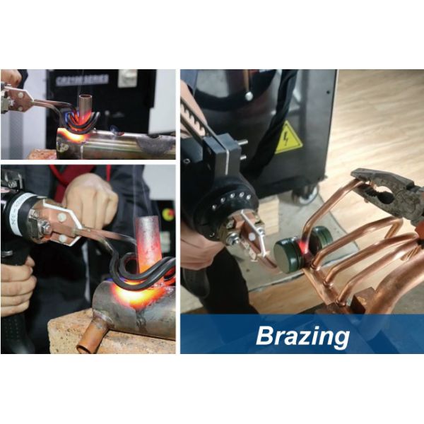 Customized Induction Heating Power Supply 40Hz Electric Induction Heater Brazing