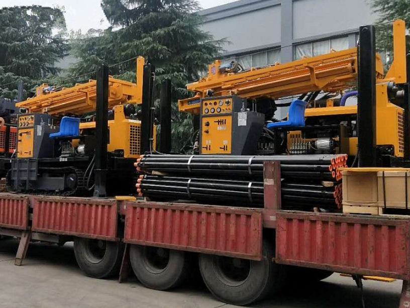 Household Civil Crawler Type Small Well Drilling Machine