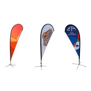 Buy cheap OEM Outdoor Teardrop Banners Customized Printing For Promotion from wholesalers