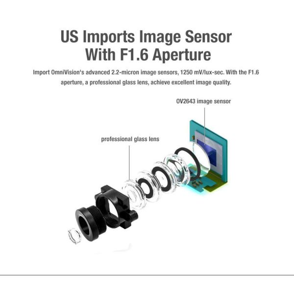 Smart Wireless PIR Motion Sensor Video Recorder with F1.6 aperture CX801