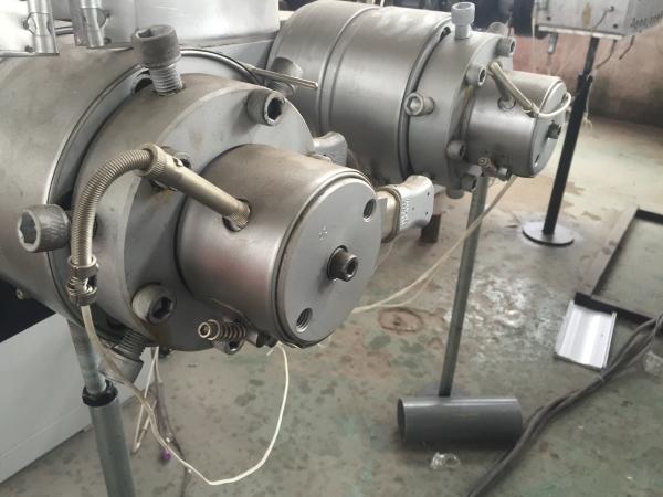 Cheap Dual Heads PVC Conduit Pipe Extrusion Machine Line with PLC controlls for sale