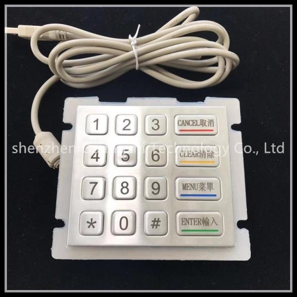 Cheap Usb Interface Industrial Numeric Keypad 16 Keys Type Compact Layout for sale