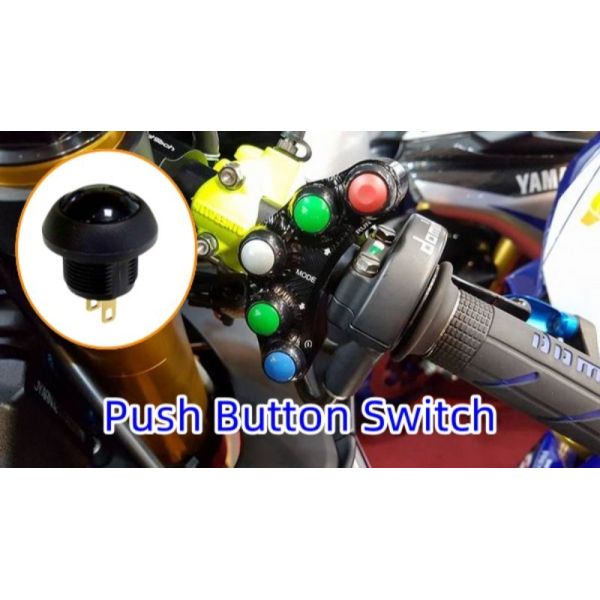 12mm Sub Miniature Waterproof Push Button Switch Electrical Switch 500VDC
