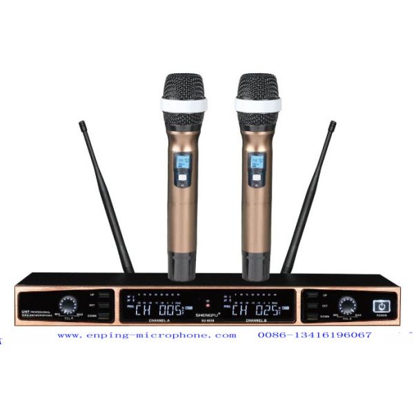 LS-400 wireless microphone system UHF IR selecta ble frequency PLL AUTOMATIC INDUCTION competetive price rack ear