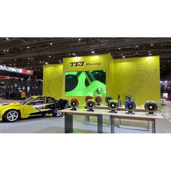 BBK For Audi A4L Installed Big Brake Kits 4 Piston Calipers P40NS