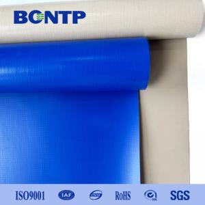 China Anti Mildew Warp Knitting PVC Coated Tarpaulin Fabric 840D waterproof on sale
