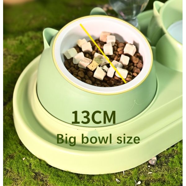 3 In 1 Ceramic Pet Bowl Feeder Multifunction For Small Animals