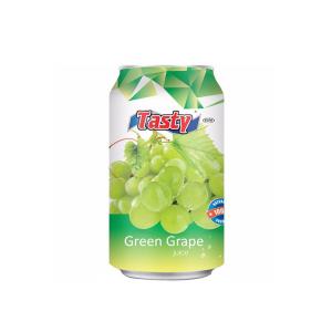 China 16oz Aluminum Can Aloe Vera Juice Processing Fresh Fruity Green Grape Juice on sale