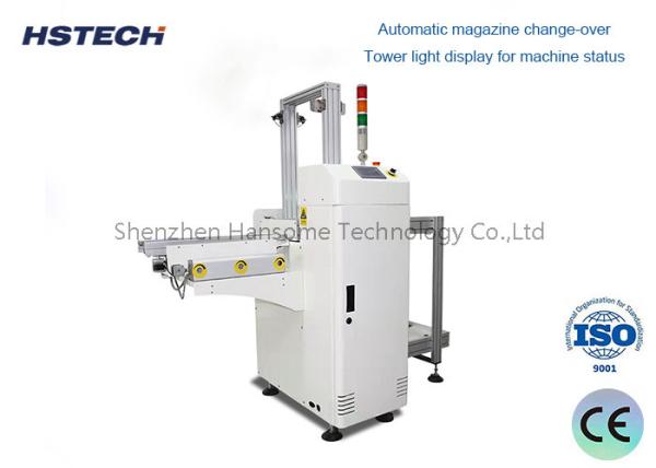 Cheap PLC Controlled PCB Handling Equipment with 3 Magazine Loading Capacity for sale