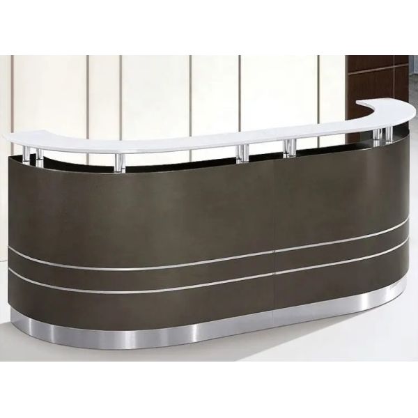 High Quality Modern Luxury Reception Desk Customized Office Front Reception Furniture Multi Person Reception Desk