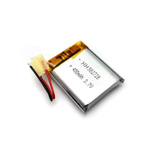 Cheap 1.5Wh 400mAh 3.7 Volt Lithium Polymer Battery for sale