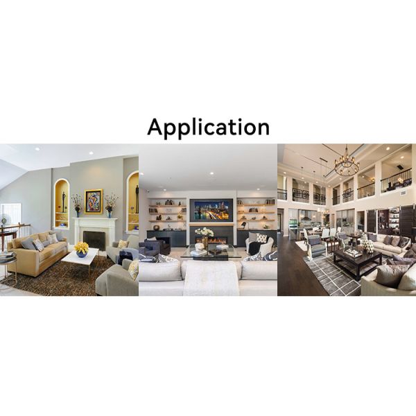 IP44 Recessed LED Downlight 305lm COB Spotlight 24VDC Smart Control