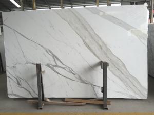 China 24x48 Natural Stone Slabs Calacatta Countertop Kitchen Bench Top Vanity Tops on sale