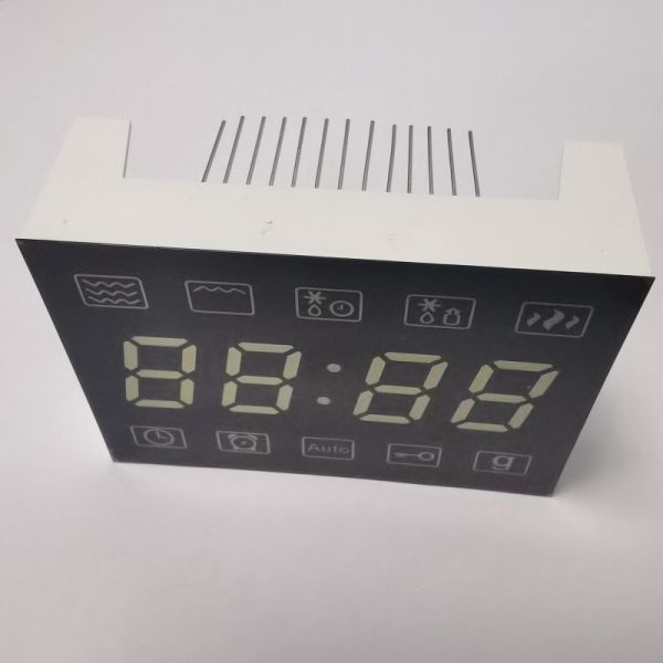 Common Anode Microwave 7 Segment LED Display 4 Digit Ultra Bright White
