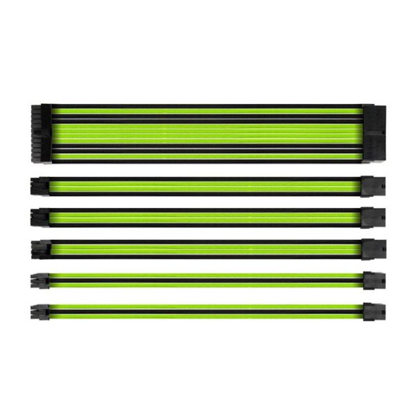 A complete set of ATX Motherboard Power extension Cable 18AWG 30CM Computer Cable