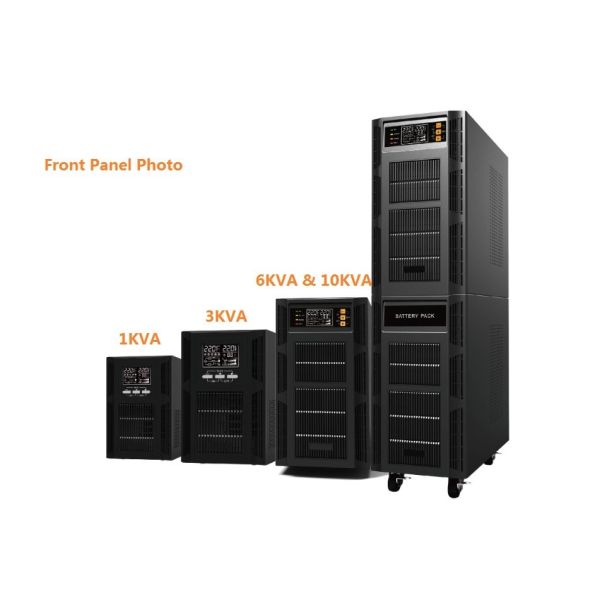 True Double Conversion High Frequency Online UPS Single Phase With LCD Display