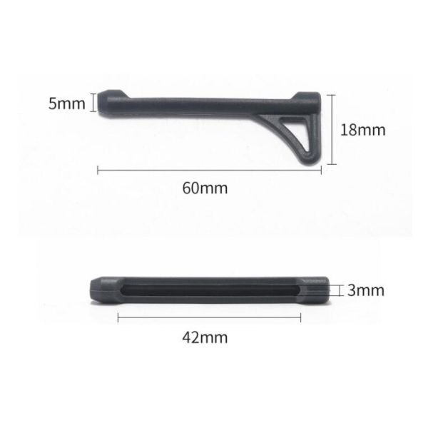 Glasses Bracket Sleeve Type Silicone Ear Hook Anti Fall
