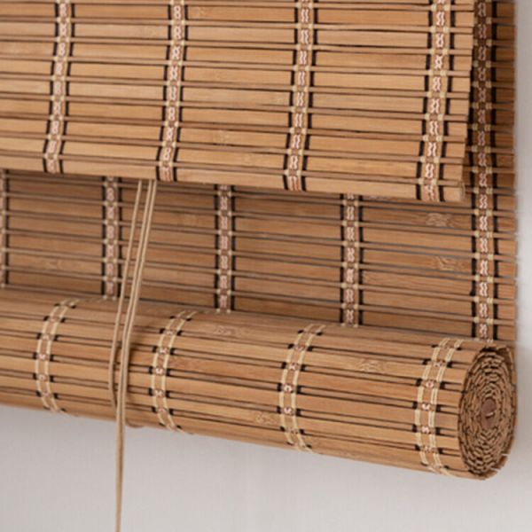 Bamboo Blinds For Windows Light Filtering Wood Window Blinds Bamboo Roller Shades Indoor
