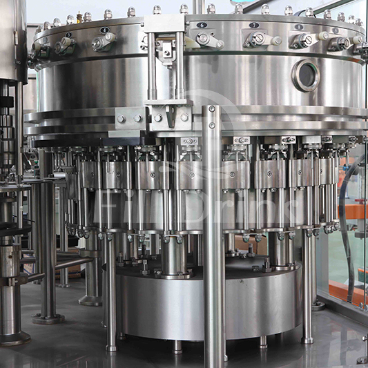 PET Bottle Carbonated Drink Filling Machine 3 In 1 Monoblock Liquid Filling Machine