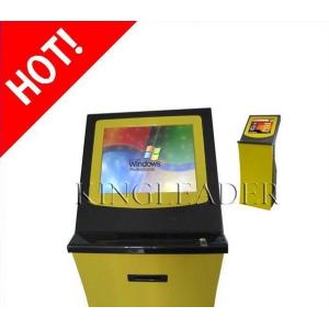Best Booking Queuing Ticket Vending Kiosk With Finger Print Reader wholesale
