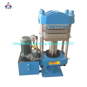 Best 25T Rubber Silicone Hydraulic Vulcanizing Machine 4 Column Plc Control wholesale