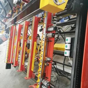 China 800*1200mm Yellow Birch Wooden Block Pallet Nailer Machine on sale