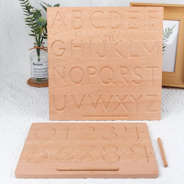 Montessori Language Development Toy English Capital Alphabet Letters