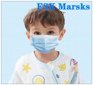 China Boys  Girls Kids Face Mask Disposable Children'S Medical Masks 4 - 12 Years on sale
