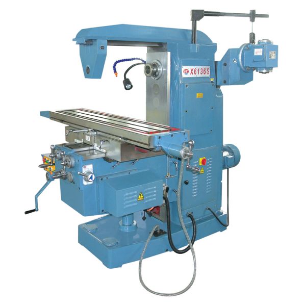 Manual Horizontal Milling Machine X6132 With Bed Type Working Table