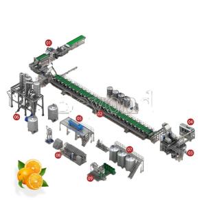 China 3 In1 Automatic Citrus Fruit Juice Processing Machine on sale