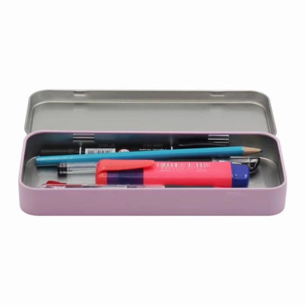 Custom Sublimation Pencil Case Children Sublimation Pencil Case Tin Box With Aluminum Sheet
