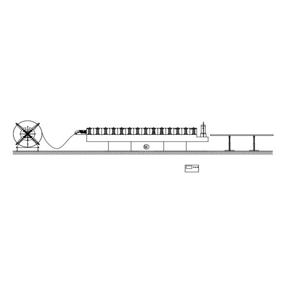 15-18m/Min Roller Shutter Door Roll Forming Machine Frequency Speed Control