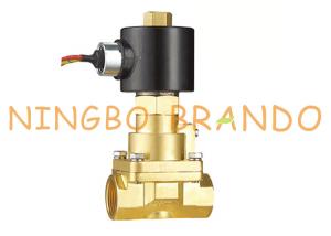 China 1 PS-25K Piston Pilot Operated High Temperature Brass Steam Solenoid Valve 24VDC 220VAC on sale