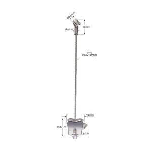Best Cobra Hook Hanging Cable Kits For Supermarket Shelf 24*29.5mm YW86487 wholesale