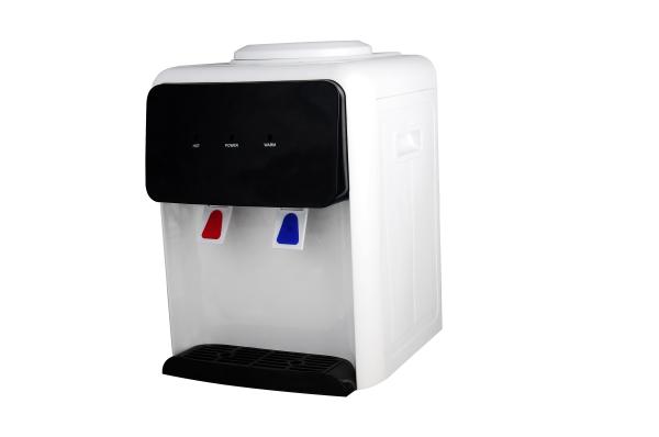 Cheap White And Black Mini Desktop Water Dispenser Cooler With Electronic Cooling for sale